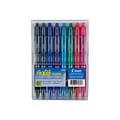 Pilot FriXion Clicker Retractable Gel Pens, Fine Point, Assorted Color Inks, 8/Pack (FXCC8002F-P)