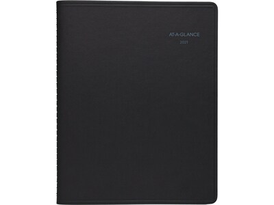 2021 AT-A-GLANCE 8.25 x 11 Planner, QuickNotes, Black (76-06-05-21)