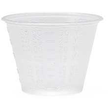 Medline 1 oz. Plastic Disposable Cup, Translucent, 5000/Carton (DYND80000)