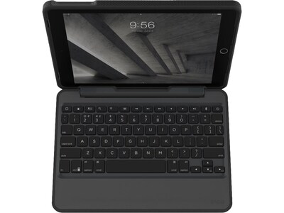 Zagg A97RGK-BB0 Rugged Book Polycarbonate Folio for 9.7 iPad, Black