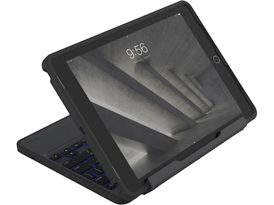 Zagg A97RGK-BB0 Rugged Book Polycarbonate Folio for 9.7" iPad, Black