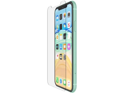 Belkin SCREENFORCE Tempered Glass Screen Protector for iPhone 11 (F8W948ZZ-AM)