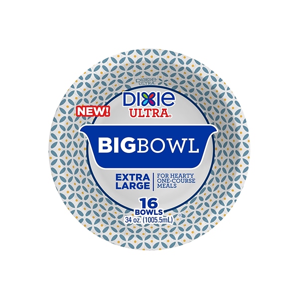 Paper Plates/Bowls Dixie Ultra Heavy Duty Paper Bowls, 26 Count, 20 Ounce (3 Pack)