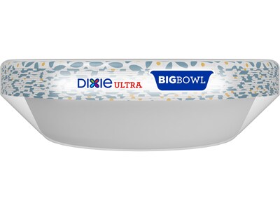 Dixie Ultra Big Bowl Paper Standard, 34 Oz., Multicolor, 16/Pack (16223/01C)