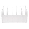 Mind Reader Foundation Collection 5-Compartment Acrylic File Organizer, Clear (A5CFILE-CLR)
