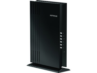Netgear Range Extender AX Dual Band WiFi 4 Extenders, Desktop, Black (EAX20-100NAS)