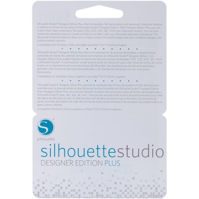 Silhouette Of America SILHPL Silhouette Studio Designer Edition Plus Card-