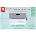 Xyron 624740 Xyron Creative Station Lite 5 Machine-White/Silver, Craft Supplies