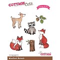 CottageCutz CCS019 CottageCutz Stamp & Die Set-Woodland Animals