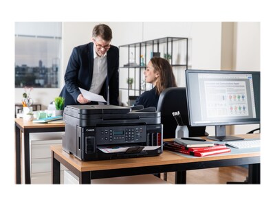 Canon PIXMA G7020 MegaTank 3114C002 Wireless Color Inkjet All-in-One Printer