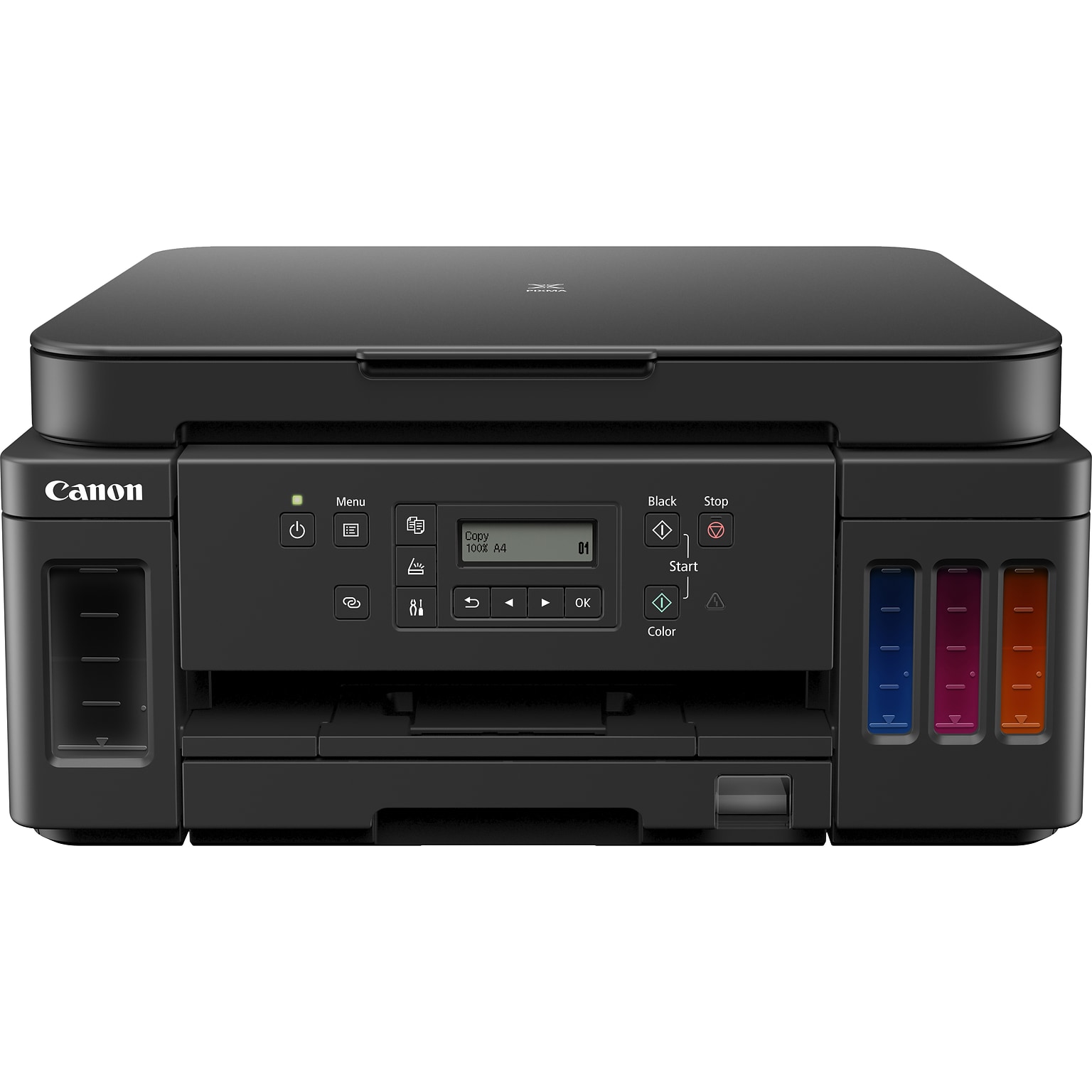 Canon PIXMA G6020 MegaTank 3113C002AA Wireless, Network Ready Color Inkjet All-in-One Printer