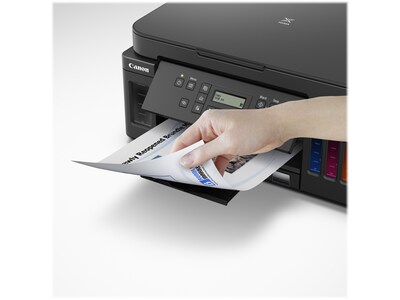 Canon PIXMA G6020 MegaTank 3113C002AA Wireless, Network Ready Color Inkjet All-in-One Printer