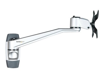 StarTech Wall Mount Monitor Arm - 10.2" Swivel - For up to 34" VESA, Up 30", Silver (ARMWALLDS2)
