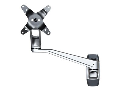 StarTech Wall Mount Monitor Arm - 20.4 Swivel - For up to 34 VESA, Up 30, Silver (ARMWALLDSLP)
