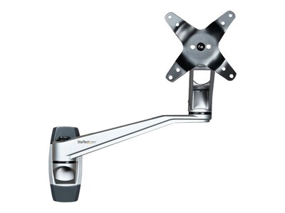 StarTech Wall Mount Monitor Arm - 20.4" Swivel - For up to 34" VESA, Up 30", Silver (ARMWALLDSLP)
