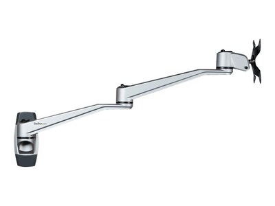 StarTech Wall Mount Monitor Arm - 20.4" Swivel - For up to 34" VESA, Up 30", Silver (ARMWALLDSLP)