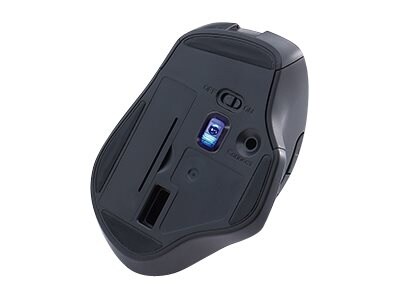 Verbatim Silent Wireless Ergonomic Optical Mouse, Graphite (70242)
