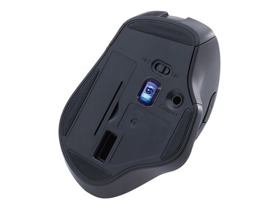 Verbatim Silent Wireless Ergonomic Optical Mouse, Graphite (70242)