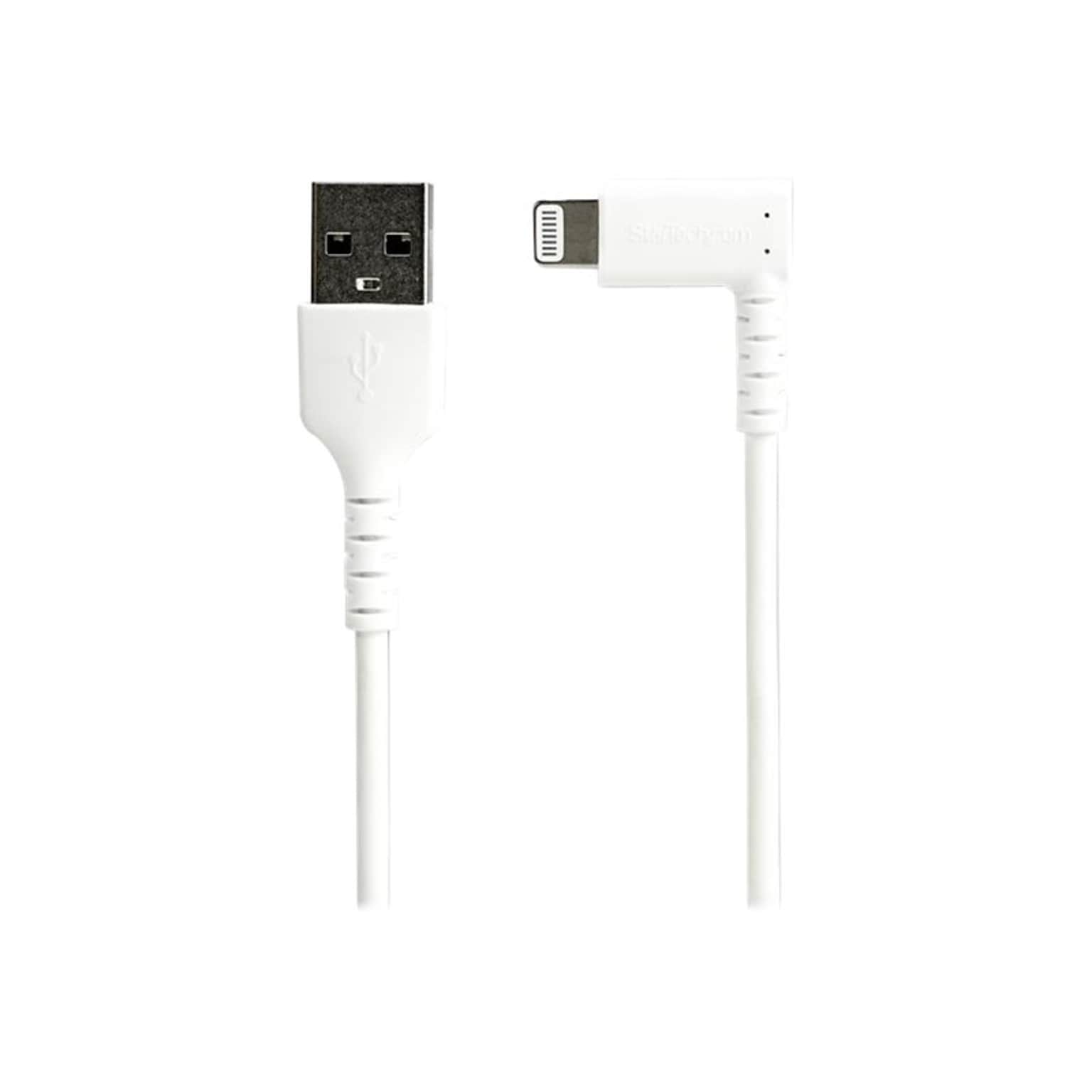 StarTech Lightning USB Cable for iPhone/iPad/iPod Touch, White (RUSBLTMM1MWR)