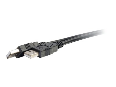 C2G 6.56' USB A Male/A Male, Black (28106)