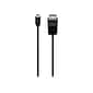 Belkin 6' USB C Male/Male, Black (B2B103-06-BLK)