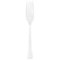 JAM Paper Premium Utensils Party Pack, Plastic Forks, Clear, 48 Disposable Forks/Pack (297F48cl)