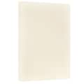 JAM Paper Vellum Bristol 67 lb. Cardstock Paper, 11 x 17, Crème Ivory, 50 Sheets/Pack (16932833)