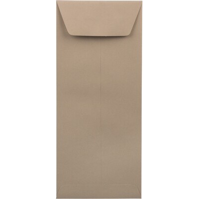 JAM Paper #12 Kraft Policy Business Envelopes, 4.75 x 11, Simpson Kraft Recycled, 25/Pack (900907739)