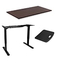 Mount-It! Executive Standing Desk Bundle