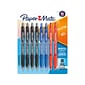 Paper Mate Profile Retractable Gel Pen, Medium Point, Assorted Ink, 8/Set (2097006)