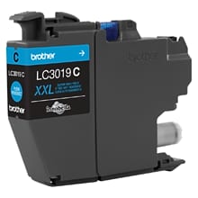 Brother LC3019C Cyan Super High Yield Ink Cartridge, Prints Up to 1,500 Pages