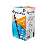 Paper Mate Profile Retractable Gel Pen, Medium Point, Black Ink, 36/Pack (2095473)