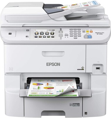 Epson WorkForce Pro WF-6590 Wireless Color Inkjet All-in-One Printer (C11CD49201-NA)