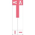 Medical Arts Press® I and V Name Labels, Pink, Smead® Alpha-Z® Compatible