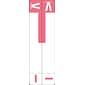 Medical Arts Press® I and V Name Labels, Pink, Smead® Alpha-Z® Compatible