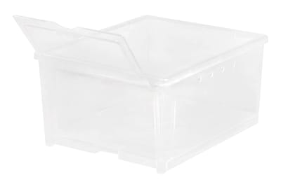 IRIS Easy Access Mens Shoe Box, Clear, 4 Pack (586430)