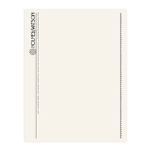 Custom 1 & 2 Color Letterhead, 8.5 x 11, ENVIRONMENT® Natural White 24# Stock, 1 Standard Ink, Fla