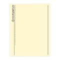 Custom 1 & 2 Color Letterhead, 8.5 x 11, CLASSIC CREST® Baronial Ivory 24# Stock, 1 Standard Ink,