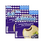 Smuckers Uncrustables Peanut Butter/Grape Jelly Sandwich, 2 oz., 2/Box (903-00135)