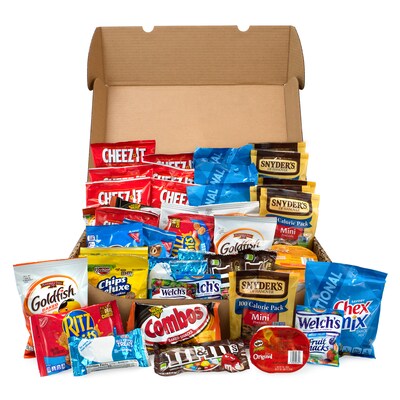 Snack Box Pros Dorm Room Survival Snack Box - Assorted Sweet and