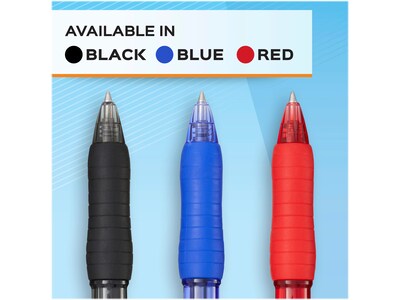 Paper Mate Profile Retractable Gel Pen, Bold Point, Blue Ink, Dozen (2102161)