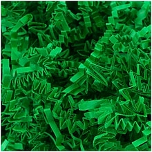 JAM Paper® Colored Crinkle Cut Shred Tissue Paper, 2 oz, Green, Sold Individually (1196519)