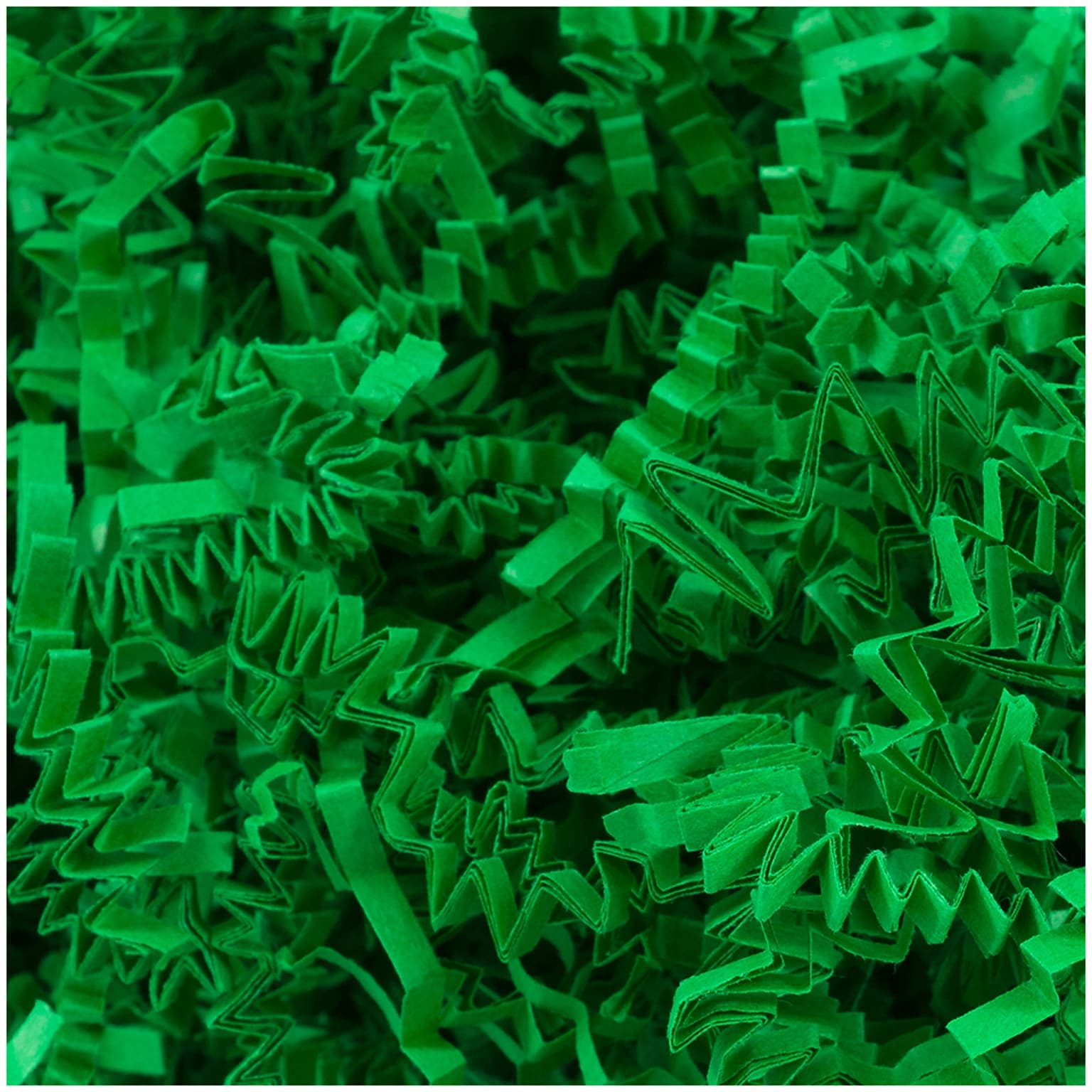 JAM Paper Colored Crinkle Paper, Green (1196519)