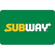 Subway $25 Gift Card