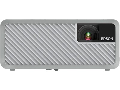 Epson EF-100 Mini-Laser Streaming Projector, White/Silver