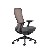 Quill Brand® Ayalon Fabric Seat Bitter Sweet Mesh Task Chair, Gray  (V-AYALON-SWT-GY)