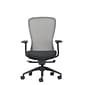 Quill Brand® Ayalon Fabric Seat Gargoyle Mesh Task Chair, Black  (V-AYALON-GAR-BK)