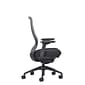 Quill Brand® Ayalon Fabric Seat Gargoyle Mesh Task Chair, Black  (V-AYALON-GAR-BK)