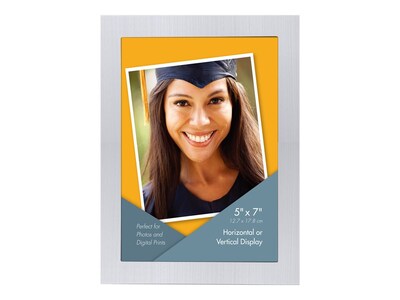 Victory Light Metal Picture Frame, Silver (VS658579B)