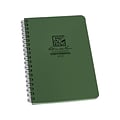 Rite In The Rain All-Weather 1-Subject Pocket Notebook, 4.88 x 7, Graph Ruled, 32 Sheets, Green (9